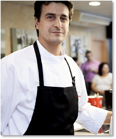 Roberto Baquero el chef corporativo de Amanida
